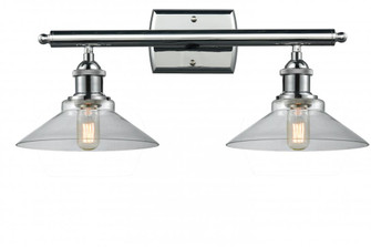 Orwell - 2 Light - 18 inch - Polished Chrome - Bath Vanity Light (3442|516-2W-PC-G132-LED)