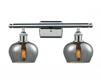 Fenton - 2 Light - 17 inch - Polished Chrome - Bath Vanity Light (3442|516-2W-PC-G93-LED)