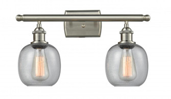 Belfast - 2 Light - 16 inch - Brushed Satin Nickel - Bath Vanity Light (3442|516-2W-SN-G104-LED)