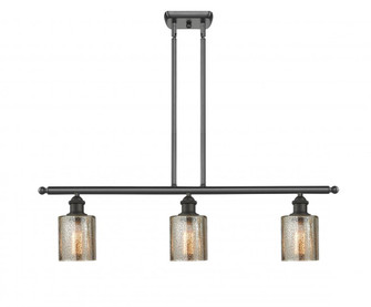 Cobbleskill - 3 Light - 36 inch - Oil Rubbed Bronze - Stem hung - Island Light (3442|516-3I-OB-G116-LED)