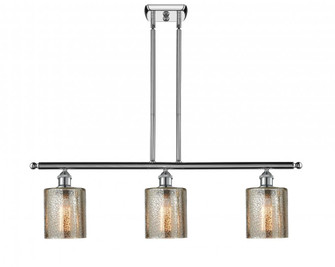 Cobbleskill - 3 Light - 36 inch - Polished Chrome - Stem hung - Island Light (3442|516-3I-PC-G116-LED)
