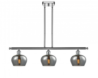 Fenton - 3 Light - 36 inch - Polished Chrome - Stem hung - Island Light (3442|516-3I-PC-G93-LED)