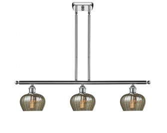 Fenton - 3 Light - 36 inch - Polished Chrome - Stem hung - Island Light (3442|516-3I-PC-G96-LED)