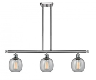 Belfast - 3 Light - 36 inch - Brushed Satin Nickel - Stem hung - Island Light (3442|516-3I-SN-G104-LED)