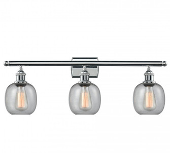 Belfast - 3 Light - 26 inch - Polished Chrome - Bath Vanity Light (3442|516-3W-PC-G104-LED)