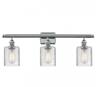 Cobbleskill - 3 Light - 25 inch - Polished Chrome - Bath Vanity Light (3442|516-3W-PC-G112-LED)