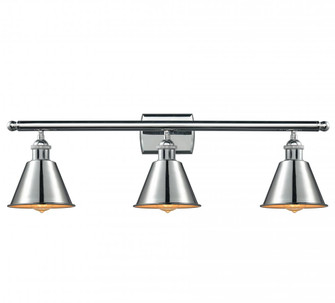 Smithfield - 3 Light - 27 inch - Polished Chrome - Bath Vanity Light (3442|516-3W-PC-M8-LED)