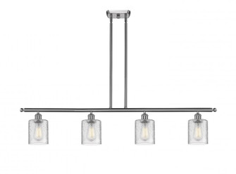 Cobbleskill - 4 Light - 48 inch - Brushed Satin Nickel - Stem hung - Island Light (3442|516-4I-SN-G112-LED)