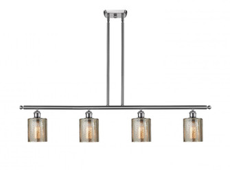 Cobbleskill - 4 Light - 48 inch - Brushed Satin Nickel - Stem hung - Island Light (3442|516-4I-SN-G116-LED)