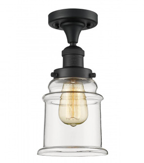 Canton - 1 Light - 6 inch - Matte Black - Semi-Flush Mount (3442|517-1CH-BK-G182)