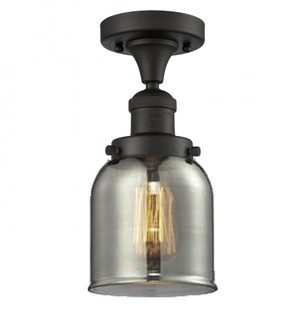 Bell - 1 Light - 5 inch - Oil Rubbed Bronze - Semi-Flush Mount (3442|517-1CH-OB-G53-LED)