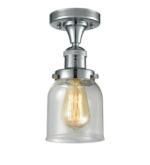 Bell - 1 Light - 5 inch - Polished Chrome - Semi-Flush Mount (3442|517-1CH-PC-G54-LED)