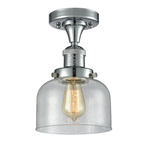 Bell - 1 Light - 8 inch - Polished Chrome - Semi-Flush Mount (3442|517-1CH-PC-G74-LED)
