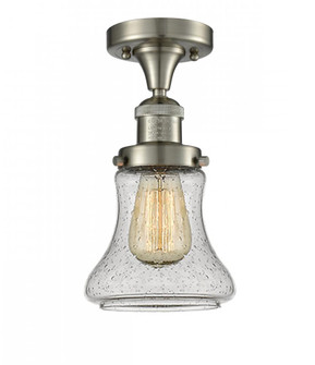 Bellmont - 1 Light - 6 inch - Brushed Satin Nickel - Semi-Flush Mount (3442|517-1CH-SN-G194-LED)