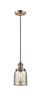 Bell - 1 Light - 5 inch - Antique Copper - Cord hung - Mini Pendant (3442|201C-AC-G58)