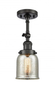 Bell - 1 Light - 5 inch - Oil Rubbed Bronze - Adjustable Semi-Flush Mount (3442|201F-OB-G58)