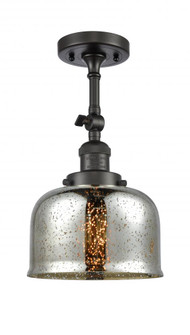 Bell - 1 Light - 8 inch - Oil Rubbed Bronze - Adjustable Semi-Flush Mount (3442|201F-OB-G78-LED)