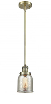 Bell - 1 Light - 5 inch - Antique Brass - Stem Hung - Mini Pendant (3442|201S-AB-G58)