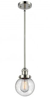 Beacon - 1 Light - 6 inch - Polished Nickel - Stem Hung - Mini Pendant (3442|201S-PN-G204-6)