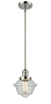 Oxford - 1 Light - 8 inch - Polished Nickel - Stem Hung - Mini Pendant (3442|201S-PN-G534)