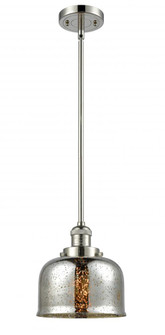 Bell - 1 Light - 8 inch - Polished Nickel - Stem Hung - Mini Pendant (3442|201S-PN-G78-LED)
