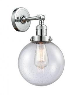 Beacon - 1 Light - 8 inch - Polished Chrome - Adjustable Sconce (3442|203-PC-G204-8-LED)