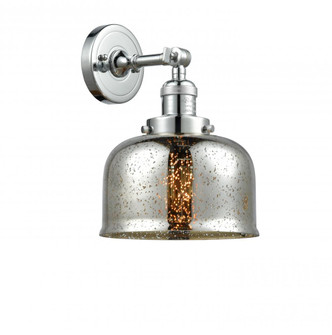 Bell - 1 Light - 8 inch - Polished Chrome - Adjustable Sconce (3442|203-PC-G78)