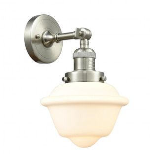 Oxford - 1 Light - 8 inch - Brushed Satin Nickel - Adjustable Sconce (3442|203-SN-G531-LED)