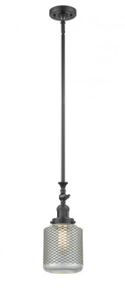 Stanton - 1 Light - 6 inch - Oil Rubbed Bronze - Stem Hung - Adjustable Mini Pendant (3442|206-OB-G262)