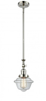 Oxford - 1 Light - 7 inch - Polished Nickel - Stem Hung - Adjustable Mini Pendant (3442|206-PN-G532)