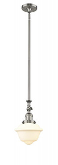 Oxford - 1 Light - 7 inch - Brushed Satin Nickel - Stem Hung - Adjustable Mini Pendant (3442|206-SN-G531-LED)