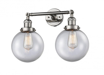 Beacon - 2 Light - 19 inch - Polished Nickel - Adjustable Bath Vanity Light (3442|208-PN-G202-8)