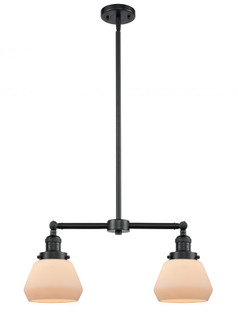 Fulton - 2 Light - 21 inch - Oil Rubbed Bronze - Stem Hung - Adjustable Island Light (3442|209-OB-G171-LED)