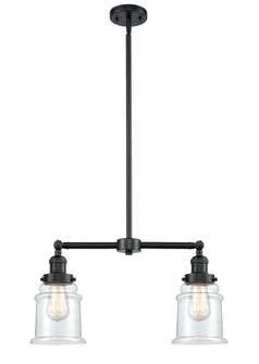 Canton - 2 Light - 21 inch - Oil Rubbed Bronze - Stem Hung - Adjustable Island Light (3442|209-OB-G182)