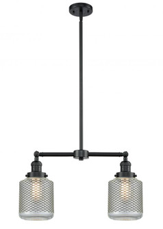 Stanton - 2 Light - 23 inch - Oil Rubbed Bronze - Stem Hung - Adjustable Island Light (3442|209-OB-G262)