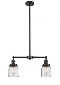 Bell - 2 Light - 21 inch - Oil Rubbed Bronze - Stem Hung - Adjustable Island Light (3442|209-OB-G52-LED)