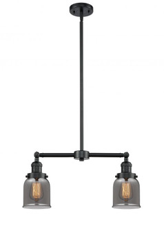 Bell - 2 Light - 21 inch - Oil Rubbed Bronze - Stem Hung - Adjustable Island Light (3442|209-OB-G53)