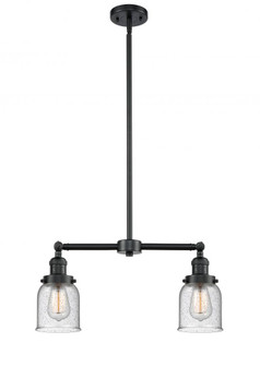 Bell - 2 Light - 21 inch - Oil Rubbed Bronze - Stem Hung - Adjustable Island Light (3442|209-OB-G54)