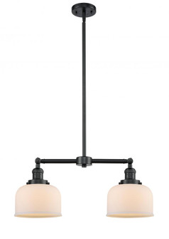 Bell - 2 Light - 21 inch - Oil Rubbed Bronze - Stem Hung - Adjustable Island Light (3442|209-OB-G71)