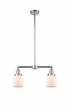 Bell - 2 Light - 21 inch - Polished Chrome - Stem Hung - Adjustable Island Light (3442|209-PC-G51-LED)