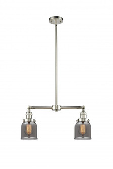Bell - 2 Light - 21 inch - Polished Nickel - Stem Hung - Adjustable Island Light (3442|209-PN-G53-LED)
