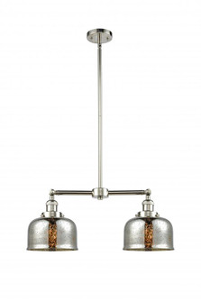 Bell - 2 Light - 24 inch - Polished Nickel - Stem Hung - Adjustable Island Light (3442|209-PN-G78)