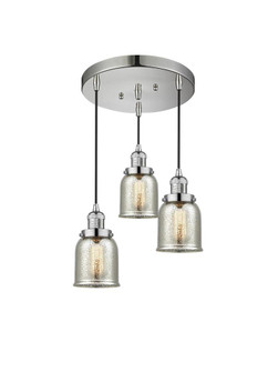 Small Bell 3 Light Multi-Pendant (3442|211/3-PN-G58)