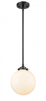 Beacon - 1 Light - 8 inch - Oil Rubbed Bronze - Stem hung - Mini Pendant (3442|284-1S-OB-G201-8)