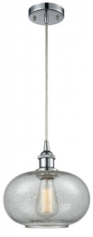 Gorham - 1 Light - 10 inch - Polished Chrome - Cord hung - Mini Pendant (3442|516-1P-PC-G247-LED)