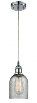 Caledonia - 1 Light - 5 inch - Polished Chrome - Cord hung - Mini Pendant (3442|516-1P-PC-G257-LED)