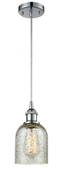 Caledonia - 1 Light - 5 inch - Polished Chrome - Cord hung - Mini Pendant (3442|516-1P-PC-G259)