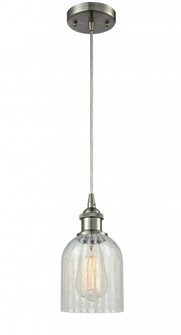 Caledonia - 1 Light - 5 inch - Brushed Satin Nickel - Cord hung - Mini Pendant (3442|516-1P-SN-G2511)