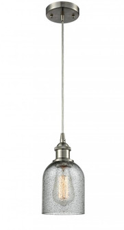 Caledonia - 1 Light - 5 inch - Brushed Satin Nickel - Cord hung - Mini Pendant (3442|516-1P-SN-G257-LED)