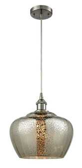 Fenton - 1 Light - 11 inch - Brushed Satin Nickel - Cord hung - Mini Pendant (3442|516-1P-SN-G96-L-LED)